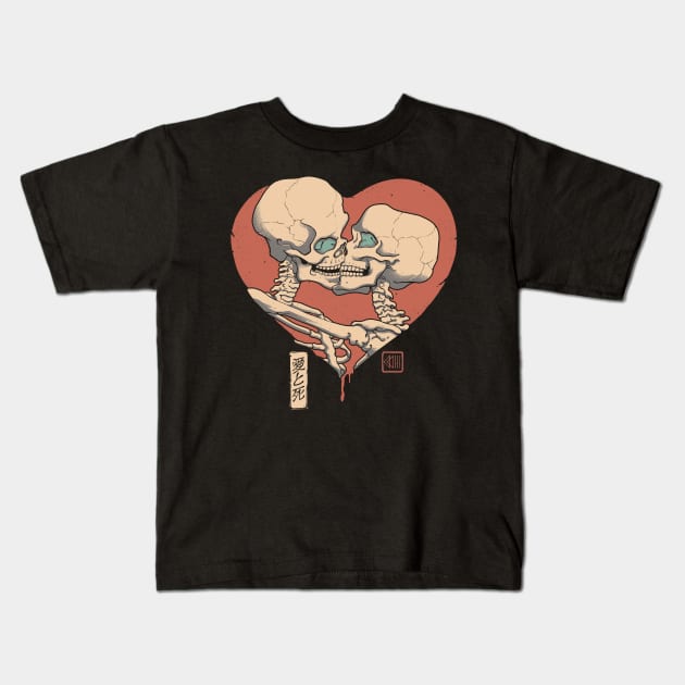 Till Death Do Us Part Kids T-Shirt by Vincent Trinidad Art